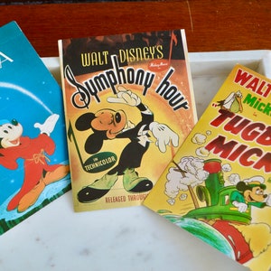 Cartões postais da Disney, cartões de felicitações, cartão postal do Mickey Mouse, cartões postais no Reino Unido, presente do dia dos pais, presente de aniversário, estampas vintage, cartões