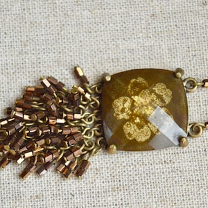 Vintage Pendant, Flower Pendant, Vintage Necklace, Flower Necklace, Necklace, Vintage Jewelry, Vintage Jewellery, Gifts for Her, Women Gift