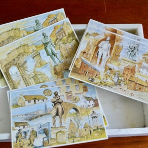 Cartes postales anciennes, Cartes postales écossaises, Carte postale écossaise, Cadeau d'anniversaire, Carte de voeux, Cadeaux pour elle, Impressions vintage, Cartes