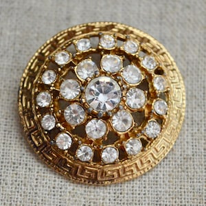 Vintage Brooch, Crystal Brooch, Brooch, Brooch Vintage, Vintage Jewelry, Vintage Jewellery, Gifts for Her, Mothers Day Gift, Women Gift