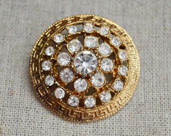 Vintage Brooch, Crystal Brooch, Brooch, Brooch Vintage, Vintage Jewelry, Vintage Jewellery, Gifts for Her, Mothers Day Gift, Women Gift