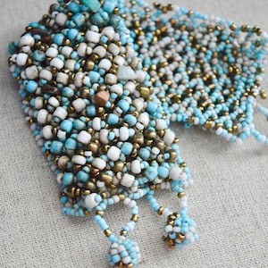 Beaded Bracelet, Handmade Bracelet, Boho Bracelet, Hippie Bracelet, Vintage Style Jewelry, Gifts for Her, Festival Accessories
