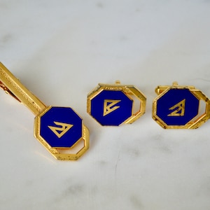 Vintage Cufflinks, Cufflinks, Retro Cufflinks, Vintage Tie Bar, Tie Bars in uk, Gifts for Him, Fathers Day Gift, Wedding Gift, Groomsman