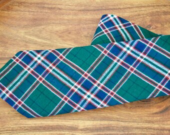 Corbata vintage, corbata vintage, corbata escocesa, corbata escocesa, corbata de tartán, corbata de tartán, corbata, corbata, regalos para él, regalo del Día del Padre