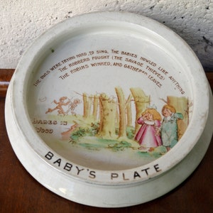 Shelley Plate, Shelley Baby Plate, Vintage Plate, Baby Plate, Childs Plate, Vintage Bowl, Baby Bowl, New Baby Gift, Baby Shower Gift