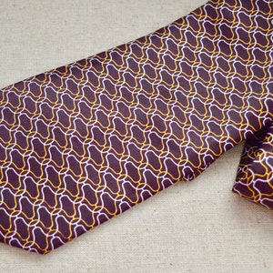 Vintage Tie, Silk Tie, Geometric Tie, Vintage Necktie, Silk Necktie, Geometric Necktie, Tie, Necktie, Vintage Accessories, Mens Accessories