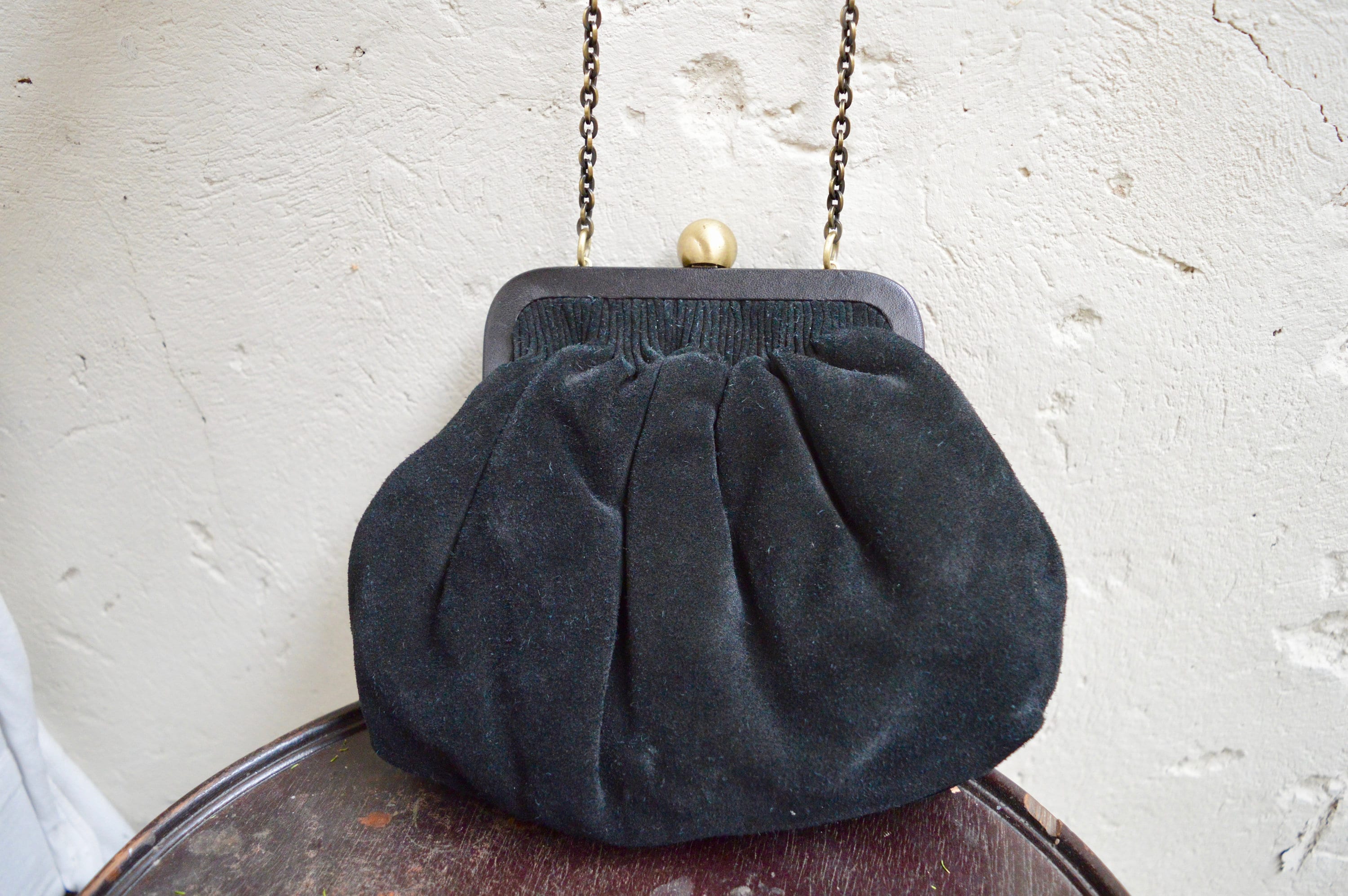 Designer Suede Bag -  UK