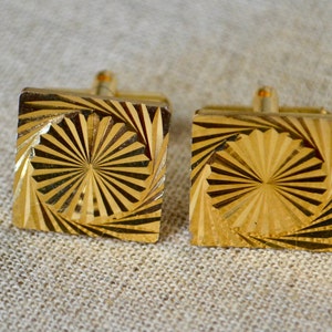 Vintage Manschettenknöpfe, Manschettenknöpfe in uk, Retro Manschettenknöpfe, Anzug Accessoires, Herren Accessoires, Vatertagsgeschenk, Hochzeitsgeschenk, Gold Manschettenknöpfe
