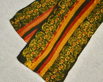 Vintage Schal, Schals in uk, Aborigines Schal, bunte Schal, geometrische Schal, Vintage Accessoires, Geschenke für Frauen, Muttertagsgeschenk