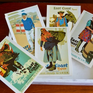 Cartes postales vintage, carte de voeux, carte postale au Royaume-Uni, carte de voeux, oeuvre d'art vintage, affiche vintage, cadeaux pour homme, cadeau d'anniversaire
