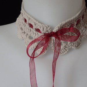 Lacet ruban bordeaux store