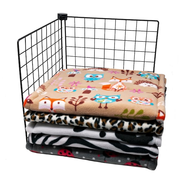 Guinea Pig And Small Animals Cage liners, Fleece On Both Sides