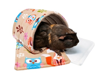 Túnel de vellón para conejillos de indias y pequeños animales.