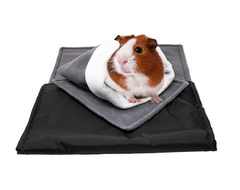 Set With 1 Liner, Fleece Cage Liner For Guinea Pigs And Small Animals