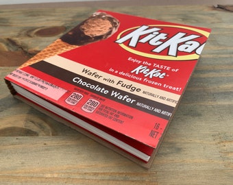 KitKat Ice Cream Recycled Cardboard Journal