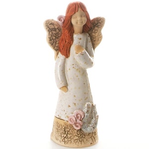 Angel for Special Occasions in White Dress Thoughtful & Quirky Gift Anniversary, Wedding Gift