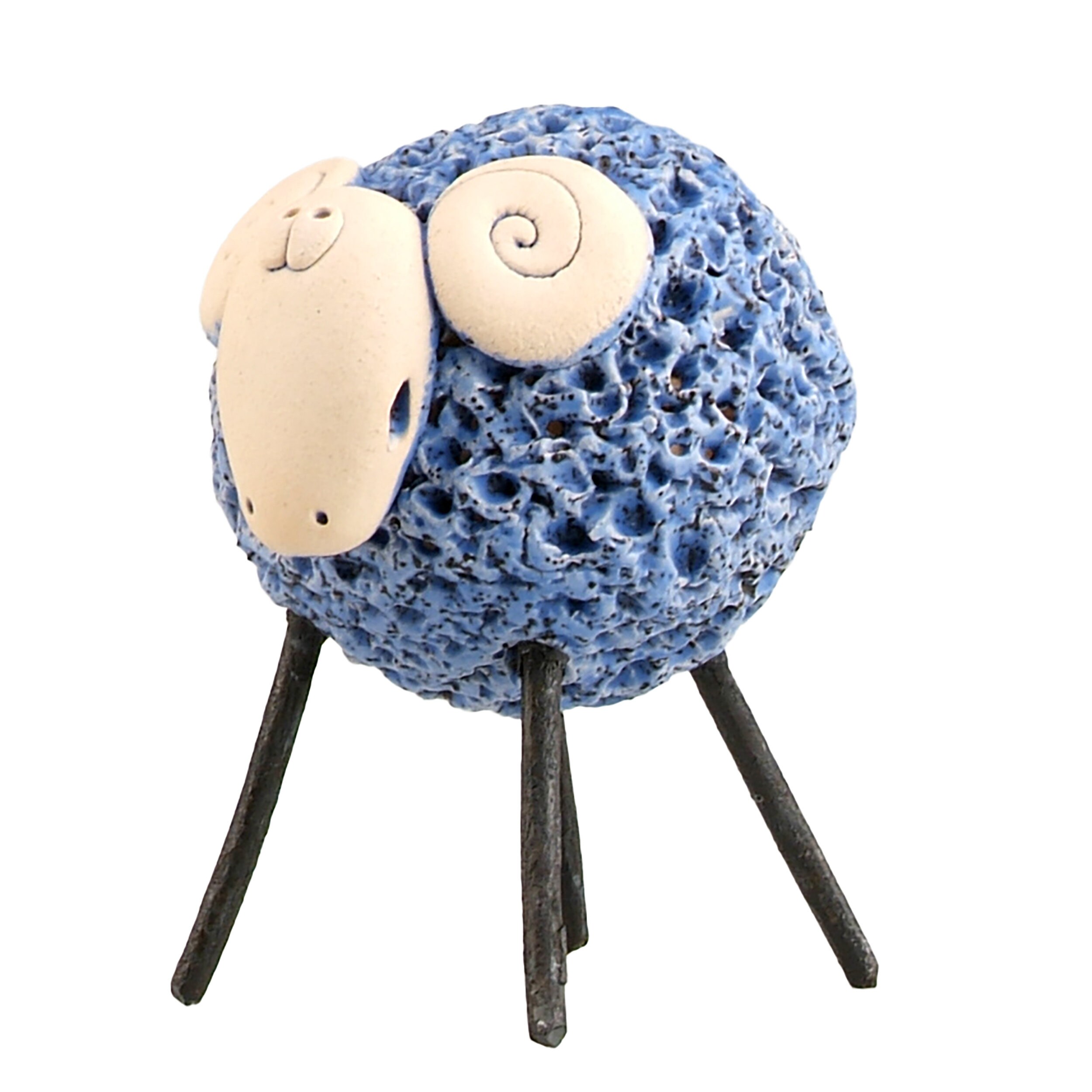 Seriously Mean Woolly Ram With Metal Legs | Various Colours