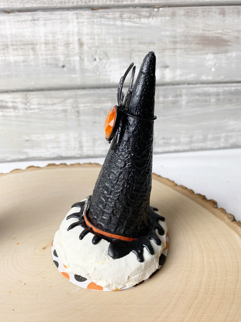 Fake Witches Hats Made From Ice Cream Spilled Ice Cream Etsy