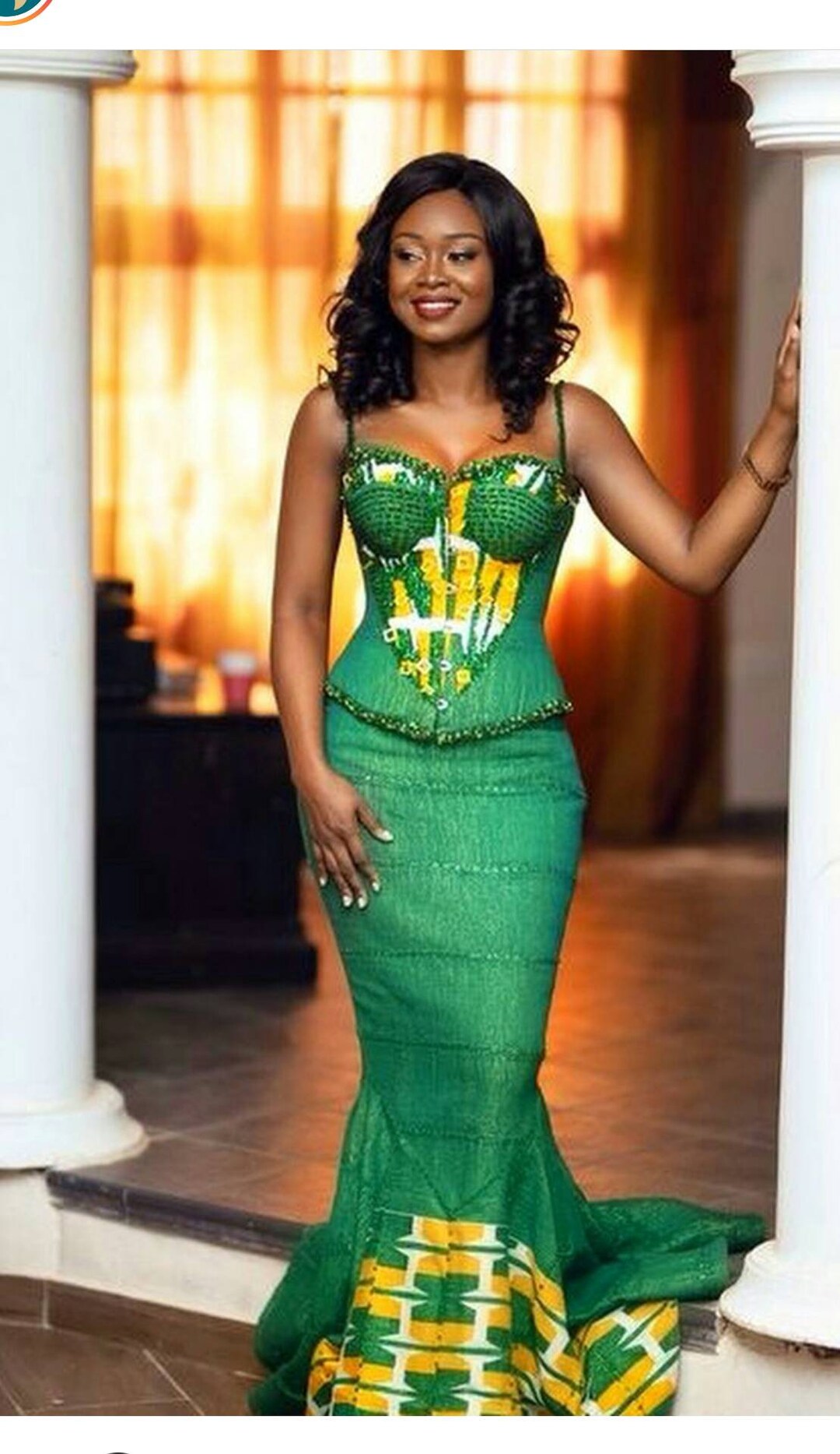 Kente designs top for weddings