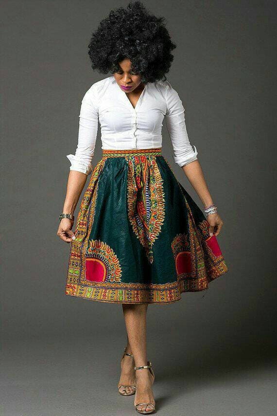 dashiki skirt