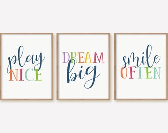 etsy playroom prints