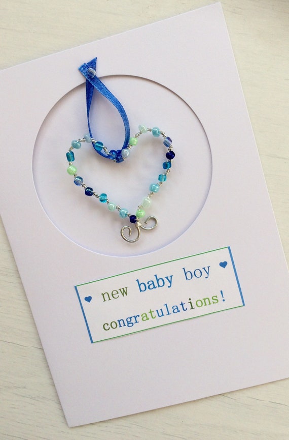 Baby Boy Card Congratulations Newborn Baby Boy Card Greeting Etsy