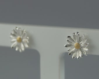 KZX Orecchini A Giglio In Argento 925 Con Ambra: Smaltati, Ipoallergenici, Regalo Donna
