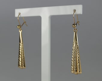 9ct Drop Earrings Etsy