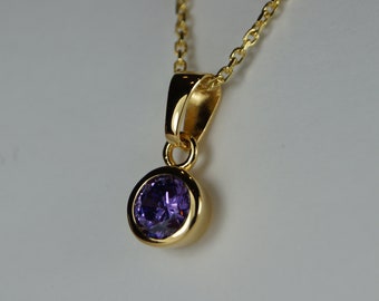 Alexandrit Kette Etsy