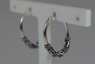 Orecchini Celtici In Argento Sterling 925, Design Classico Intrecciato, Peso 2.1g, Gioiello Artigianale Regalo