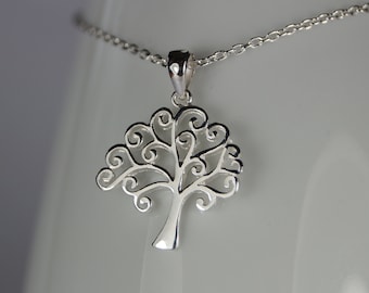 Ciondolo Albero Della Vita In Argento 925 – Amuleto Significativo, Unisex E Senza Tempo