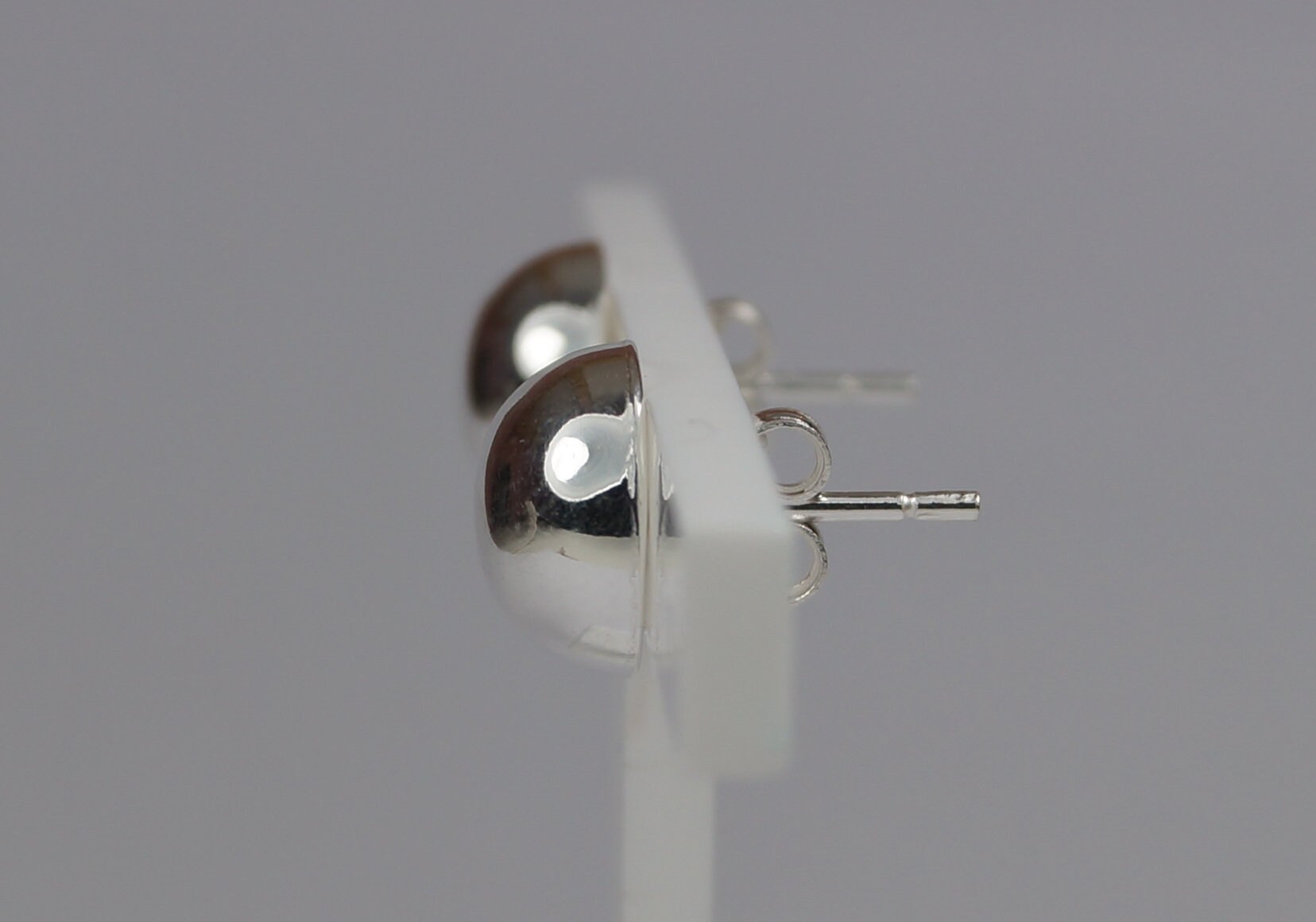 Tiny Clear Earrings 