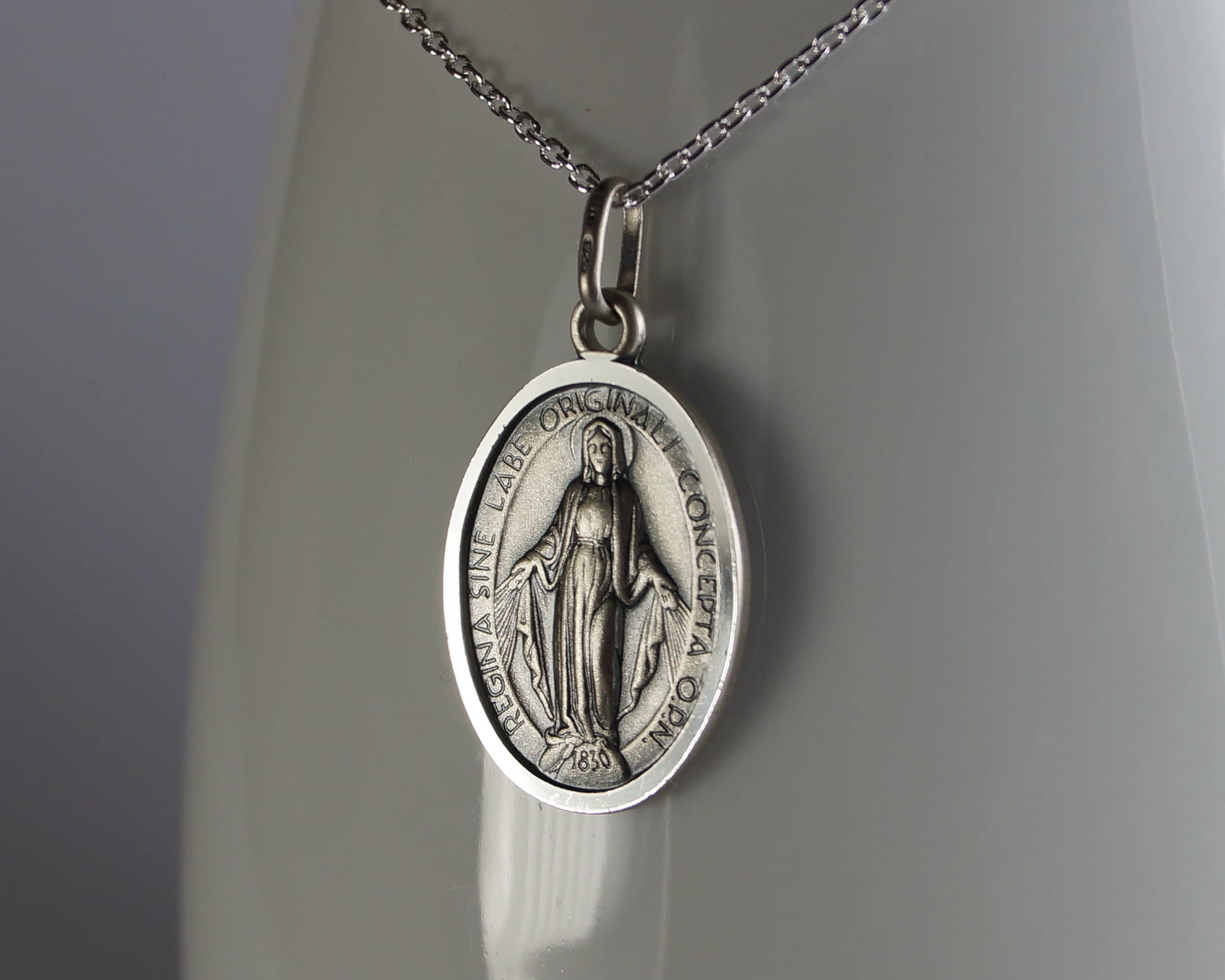 Miraculous Medal with Necklace