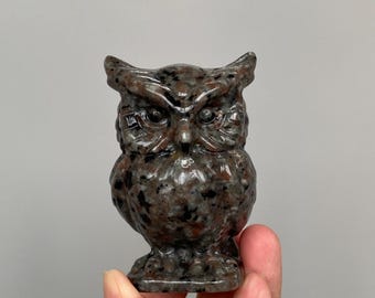 スワロフスキー製クリスタル製フクロウの置物（1995年） - Etsy 日本