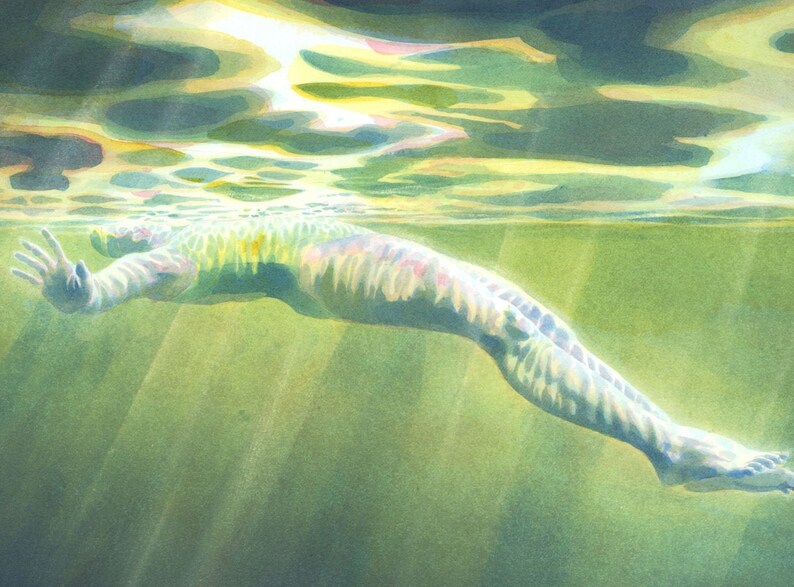 Hiatus  by Nancy Farmer. Art print from a painting. Open image 2