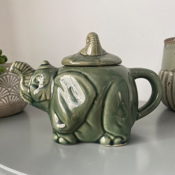 Elephant Teapot Etsy UK