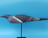 Vintage Wooden Pigeon Hunting Decoy