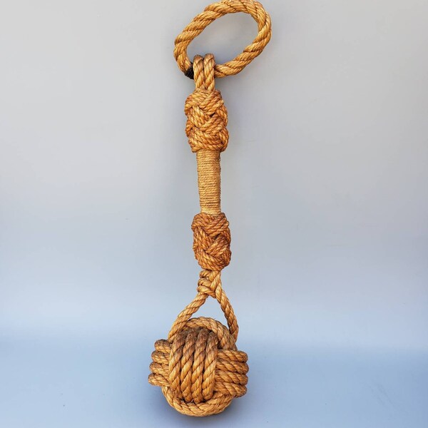 Decorative Rope Ball Etsy