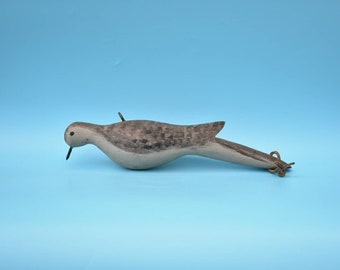 Dove Decoy Hand Carved Wooden Hunting Bird