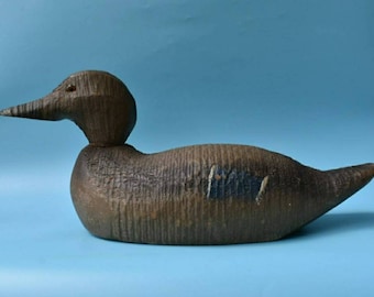 Duck Decoy Wooden Mallard Hen