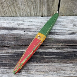 Fishing Bobber Fish Float Tackle Box Lure Wooden