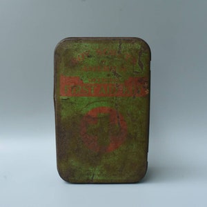 Vintage Boy Scout First Aid Kit Box Advertising Tin