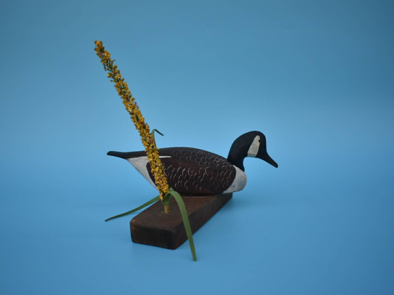 Vintage Wooden Miniature Goose Decoy Crisfield Maryland by | Etsy