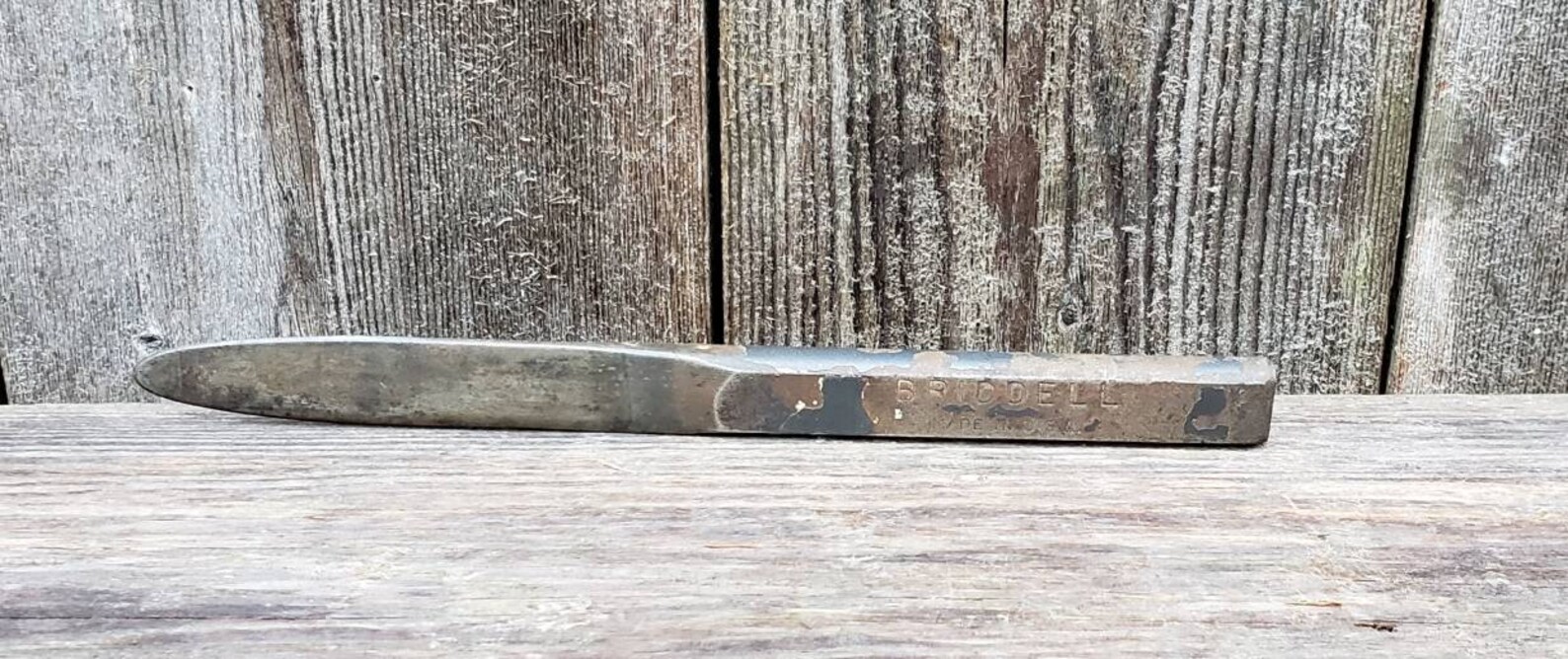 Antique Iron Oyster Knife Shucking Opening Tool Seafood Etsy