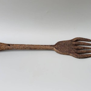 Antique Eel - Fish - Frog Spear - Hand Forged Iron Gig Tool from Blacksmith