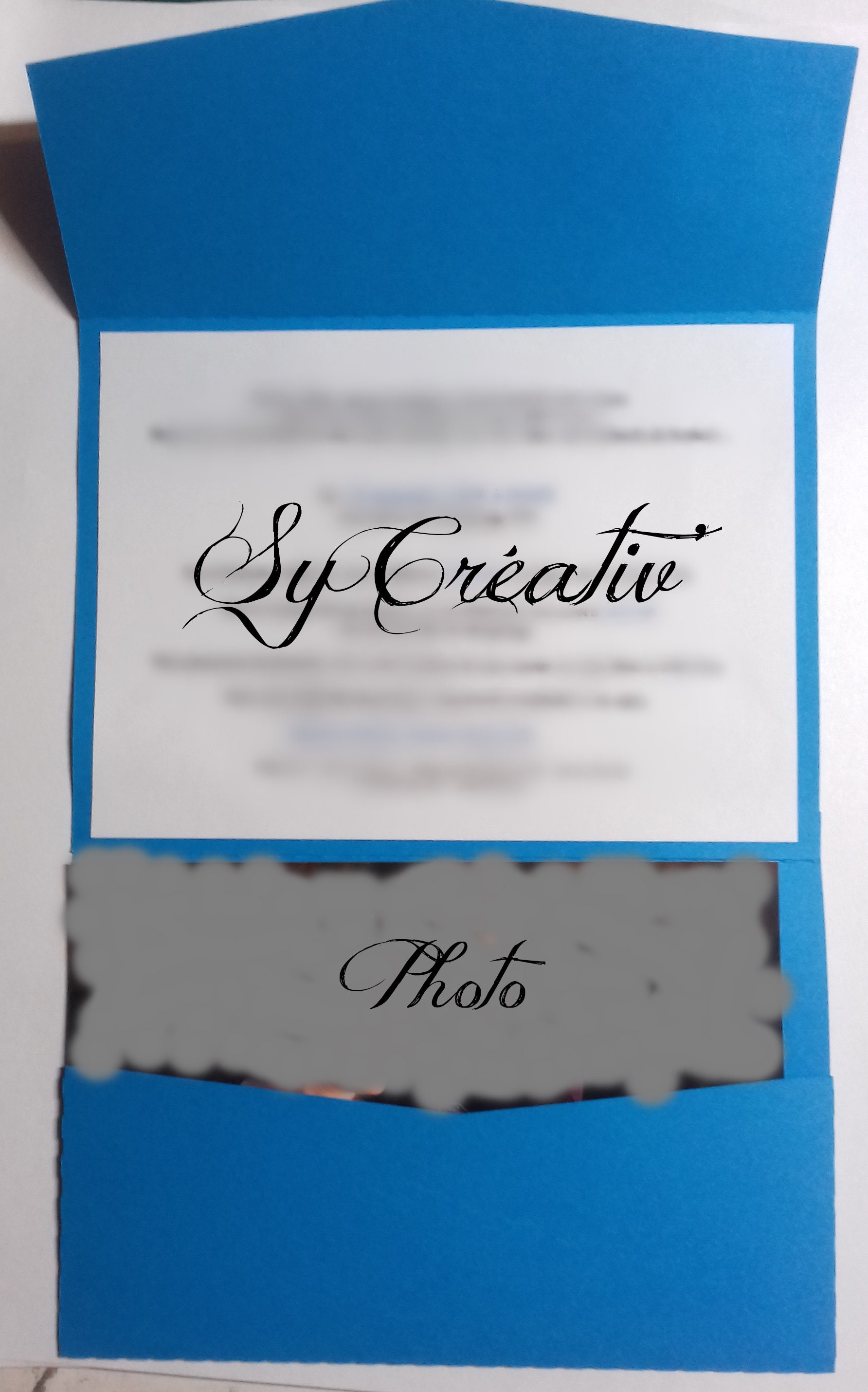 10 Invitations Sea Theme Wedding Invitation Pocket Ring Etsy Singapore