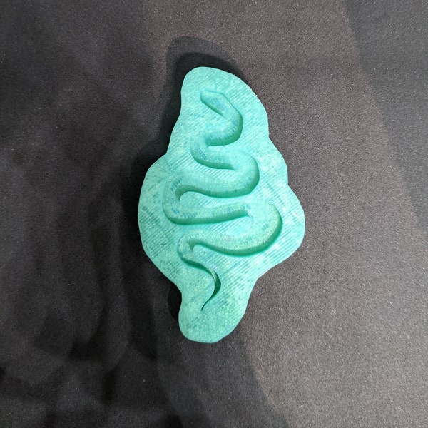 3D Printed Snake Silicone Mold