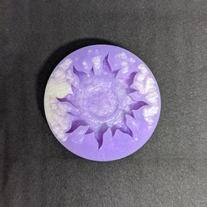 3D Printed Sun Silicone Mold