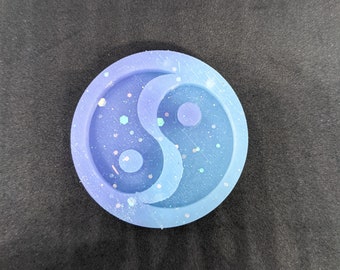 3D Printed Ying Yang Silicone Mold | Resin Art, Wax Melts