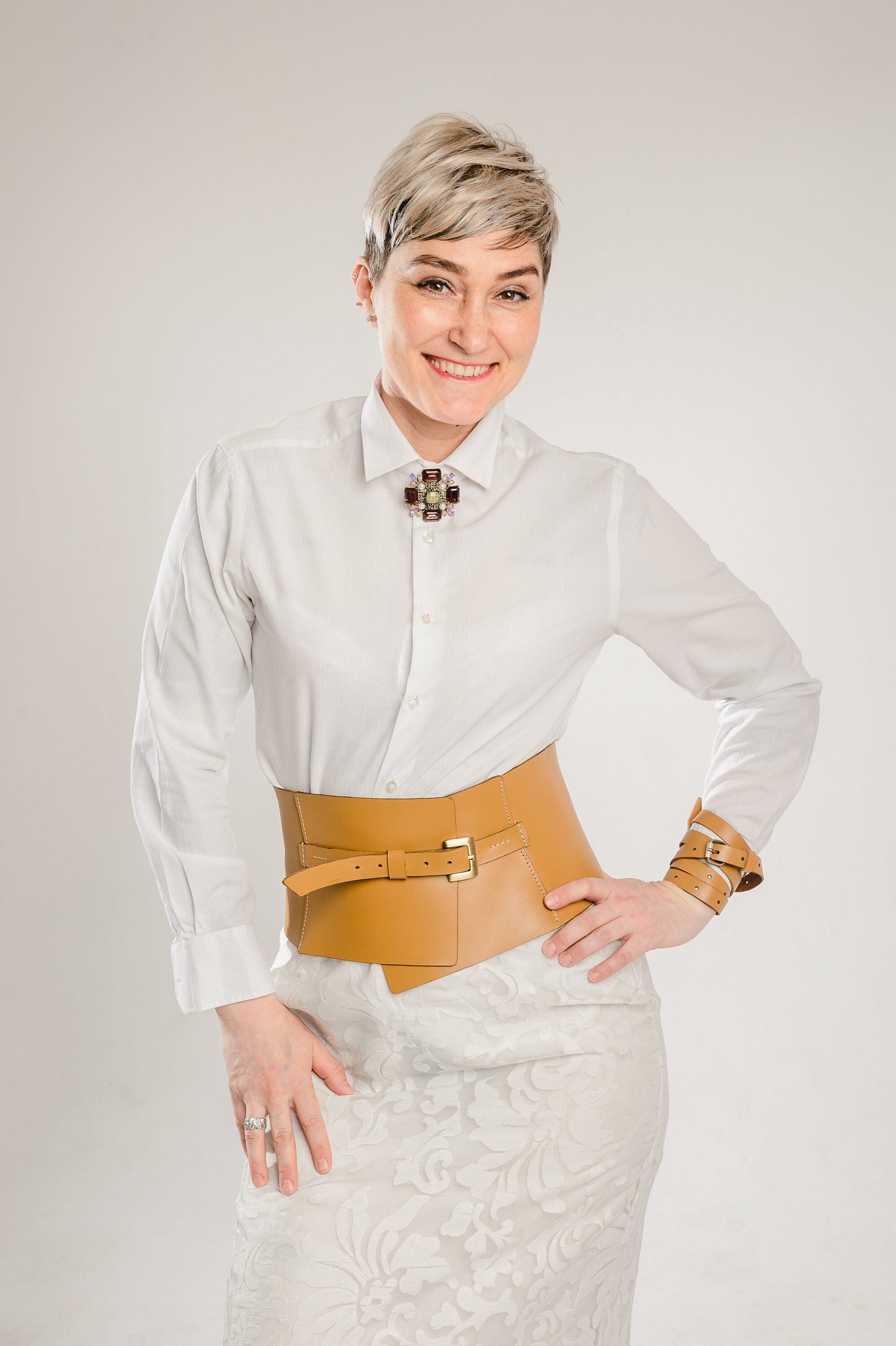 plus size designer belt